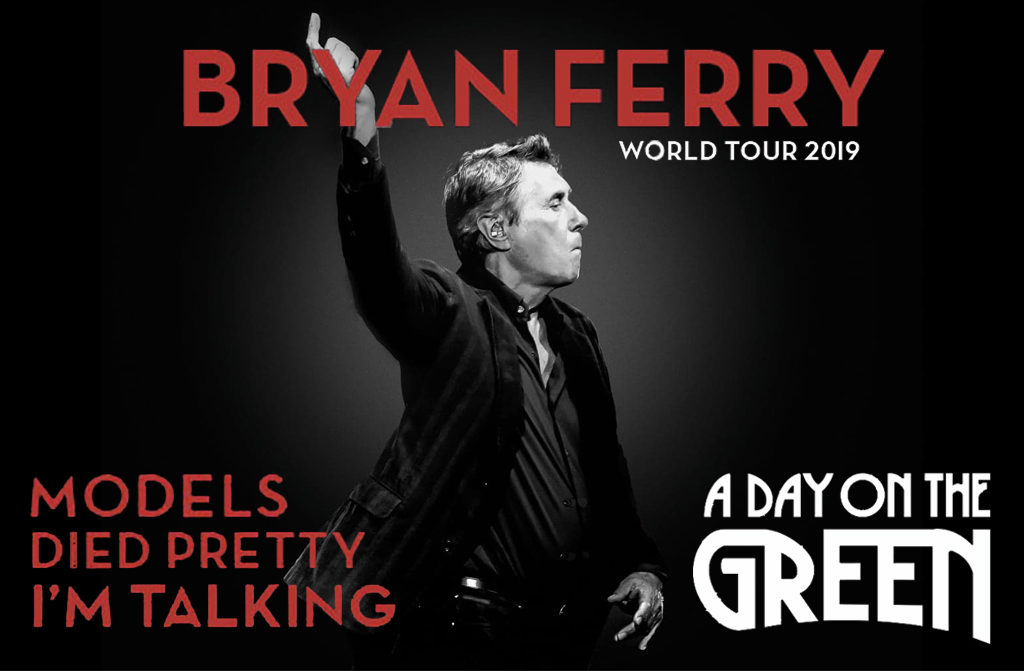 Touring with Bryan Ferry in 2019